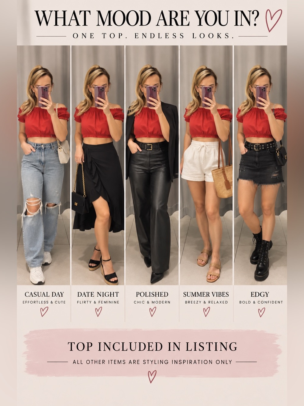 Ruffle crop top